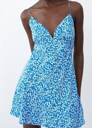 Сарафан на тоненьких брителях zara