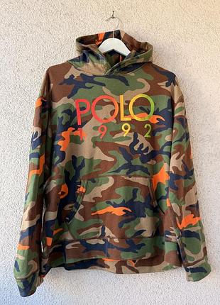 Мужское худи ralph lauren camo