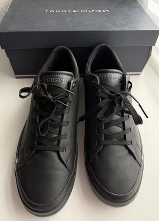 Чоловічі шкіряні кросівки tommy hilfiger modern vulc lth low wl 44 розмір