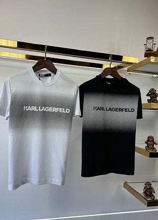 Брендовая мужская футболка karl lagerfeld