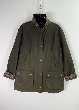 Barbour abbey wax jacket women’s l size
