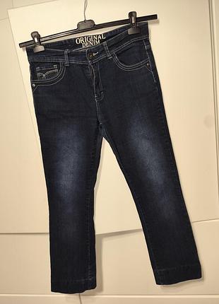 Классические темно-синие джинсы original denim
