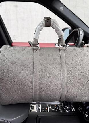 Louis vuitton keepall 45cm мужская сумка дорожная спортивная