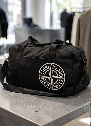 Знижка! чоловіча сумка stone island | black |