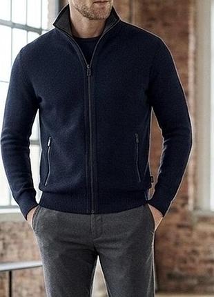 Стильная мужская кофта-кардиган hugo boss (оригинал)