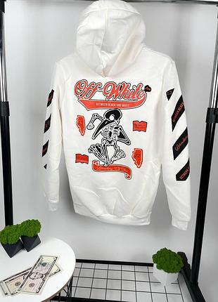 Брендовое мужское худи off-white