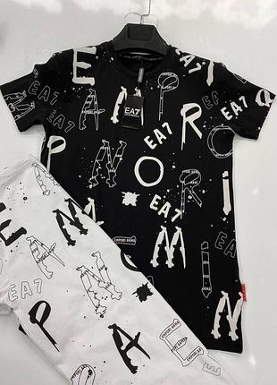 Брендовая мужская футболка armani