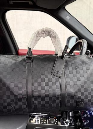 Сумка louis vuitton keepall мужская дорожная спортивная
