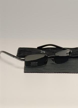 🕶️🕶️ сонцезахисні окуляри на металевій оправі та лінзі скло у вінтажному стилі 🕶️🕶️