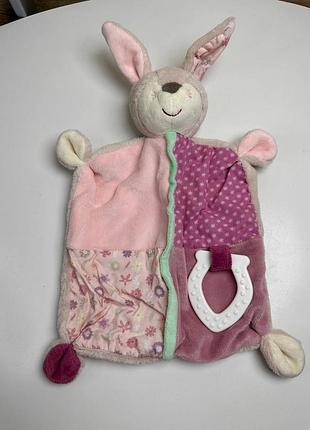 ❗️повна оплата на рахунок фоп❗️ 🐰 плюшева шмуце-ковдрочка topomini з прорізувачем