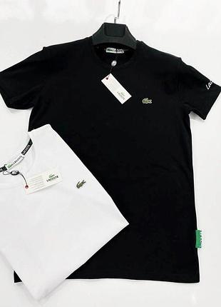 Брендовая мужская футболка lacoste