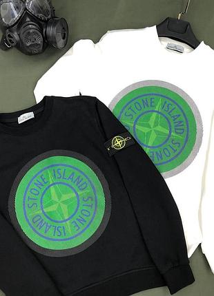Брендовый мужской свитшот stone island