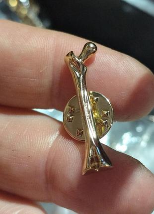 Медична брошка значок пін-метал медицина кістка людини травматолог
