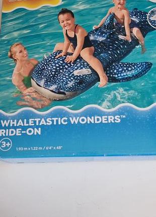 Надувной плот bestway whaletastic wonders