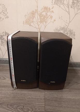 Активные колонки.компьютерные. sven bf-21r.  деревянный корпус .20x2 ватт.