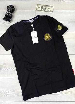 Брендовая мужская футболка stone island