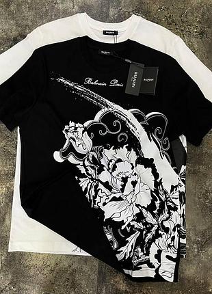 Футболка чоловіча брендова balmain paris