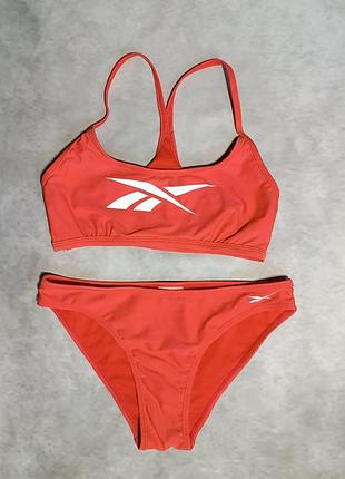 Купальник коралловый reebok, размер xs