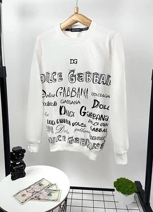 Брендовый мужской свитшот dolce gabbana