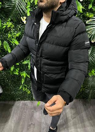 Зимова чоловіча куртка calvin klein, пуховик чоловічий