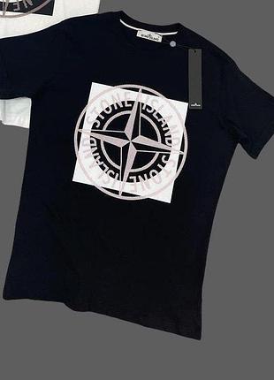 Брендовая мужская футболка stone island