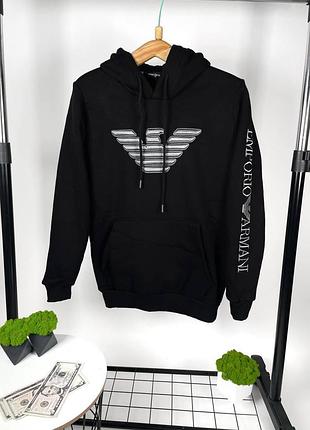 Брендовое мужское худи armani