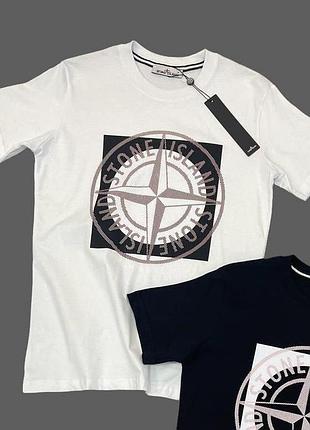 Брендовая мужская футболка stone islandi
