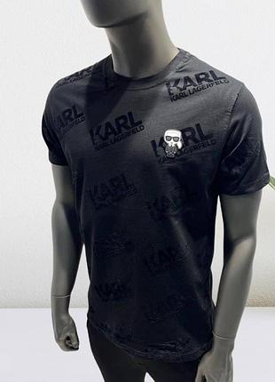 Брендовая мужская футболка karl lagerfeld