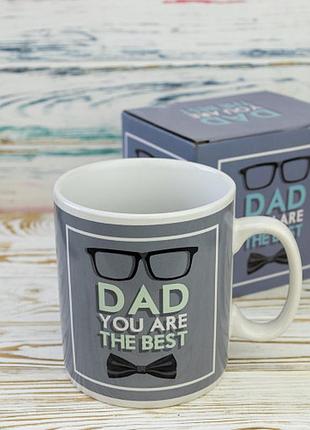 Кухоль гігант dad you are the best 15х12,5 см 1 л кераміка 1pc1-2708