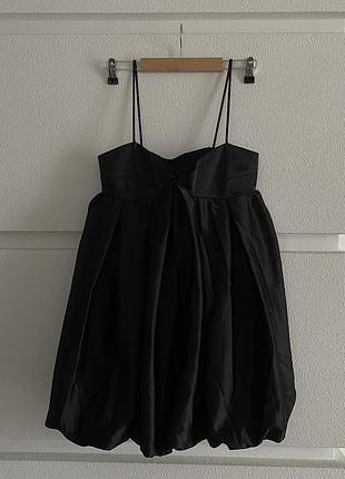 Шикарное чёрное платье h&m
