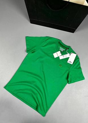 Брендовая мужская футболка lacoste