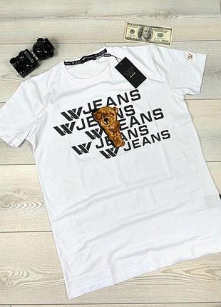 Брендовая мужская футболка wjeans