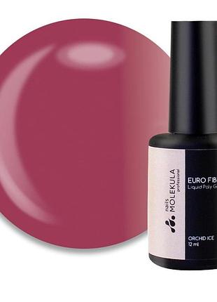 Гель моделирующий для ногтей nails molekula euro fiber gel fg1217 chili red красный чили 12 мл (8435689008528)