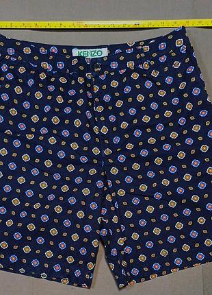 Пояс 80 см kenzo paris size us30 синие летние шорты 100% cotton
 made in tunisia