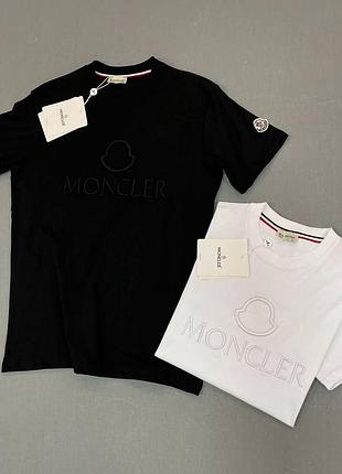 Брендовая мужская футболка moncler