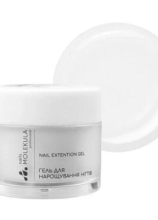 Гель будівельний nails molekula gel 01 clear прозорий 15 мл (4402015010160)