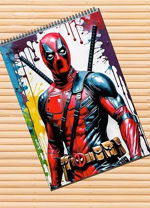Альбом для рисования марвел marvel дэдпул (30105)