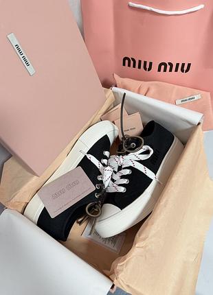 Miu miu| washed denim black (2)