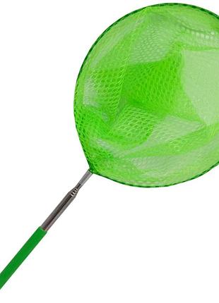 Сачок для бабочек с телескопической ручкой y8436(green) 85 см, d20 см