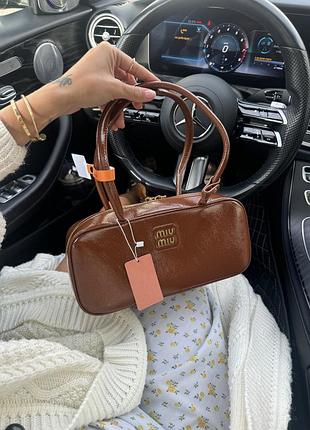 Miumiu arcadia leather bag 2
