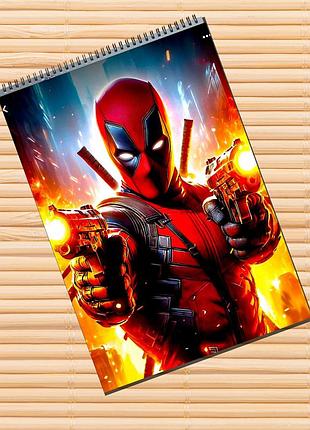 Альбом для рисования марвел marvel дэдпул (30107)