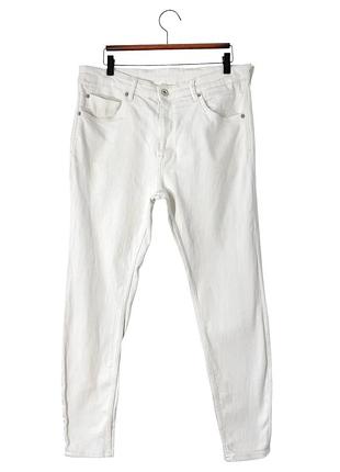 Білі джинси слім zara