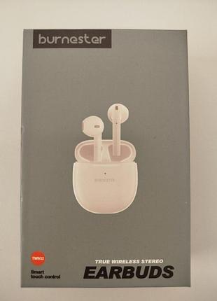 Бездротові навушники burnester tw932 (bluetooth 5.0) tws білі