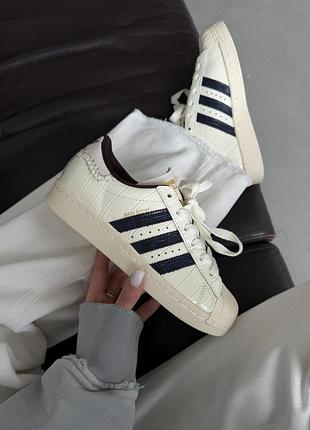 Adidas superstar x wales bonner | “wonder white croc” premium(1)