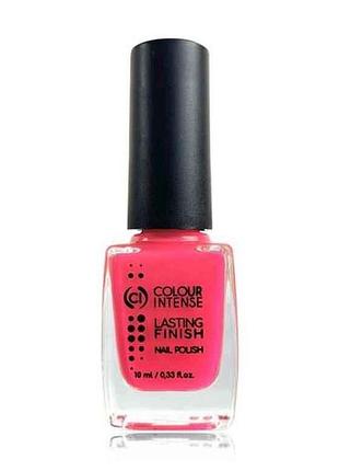 Лак для ногтей 9мл lasting finish 003 n неон фуксия тм colour intense