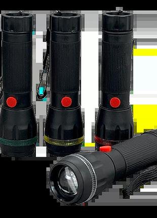 Ліхтарик світлодіодний 1led stenson ww01224 12.5*3.5см (без батарейок 3шт*ааа) 24 шт/уп
