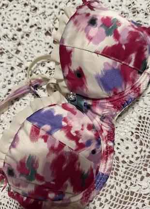 Бюстгальтер lepel,розмір 70а,атлас з шифоном,ідеальний стан