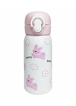 Дитячий термос-поїлка mgz-0334(pink) рожевий, 350 мл