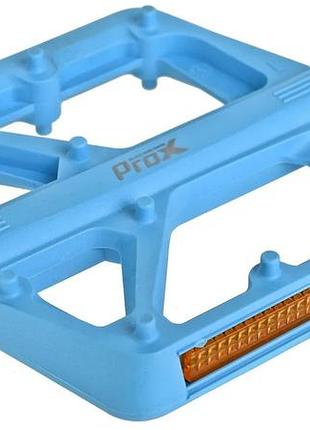Педали prox base 42 нейлон, пар, голубой (c-pe-0178)