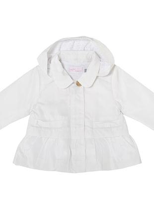 090.87204.033 ветровка для девочки chicco 92 см белая